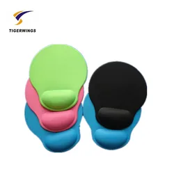 Пользовательский гелевый силиконовый коврик для мыши с логотипом и отсеком для запястья