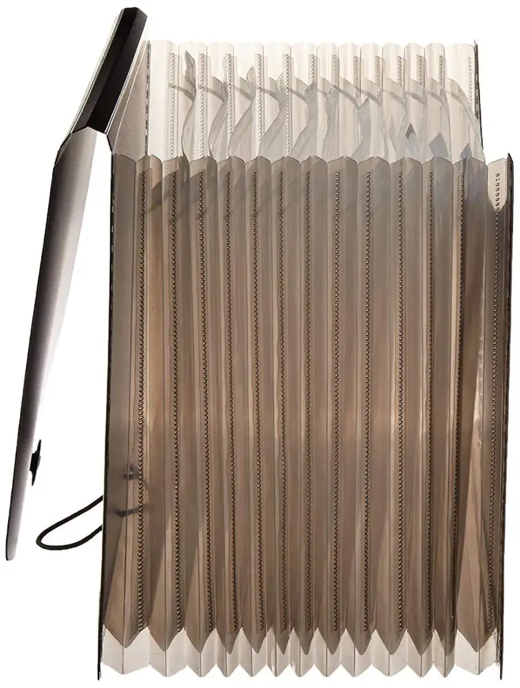 Accordion Folder Multi-Pocket Extension Folder High Capacity with Elastic Button Letter Size Office Supplies