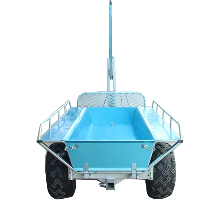 2018 China factory steel trailer atv galvanised trailer