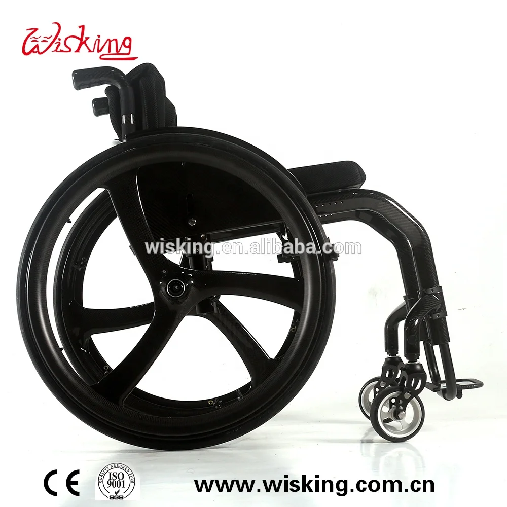 Manual Wheelchair Sports Wheelchair Carbon Fibre All Wisking8807 Active Leisure Rehabilitation Therapy Supplies Wisking CE ISO