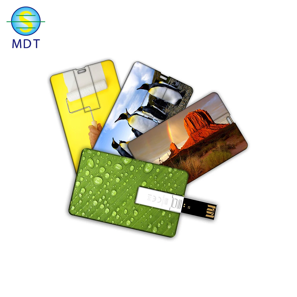 Высококачественная визитная кредитная карта usb 128-32 Гб