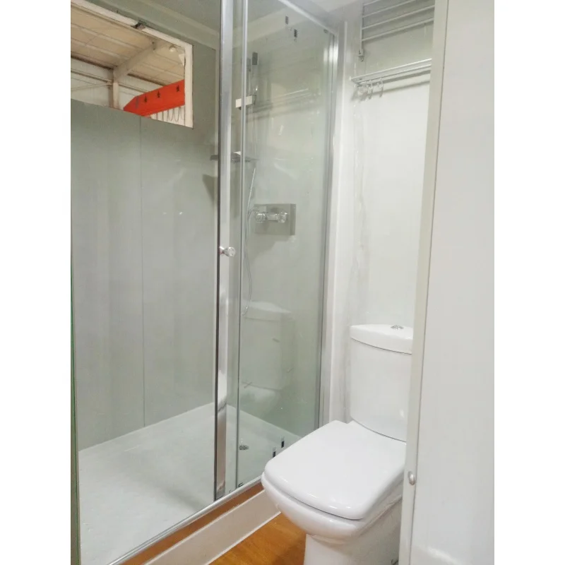 American expandable prefab AS/NZ Standard folded mobile granny caravan container homes with whole bathroom