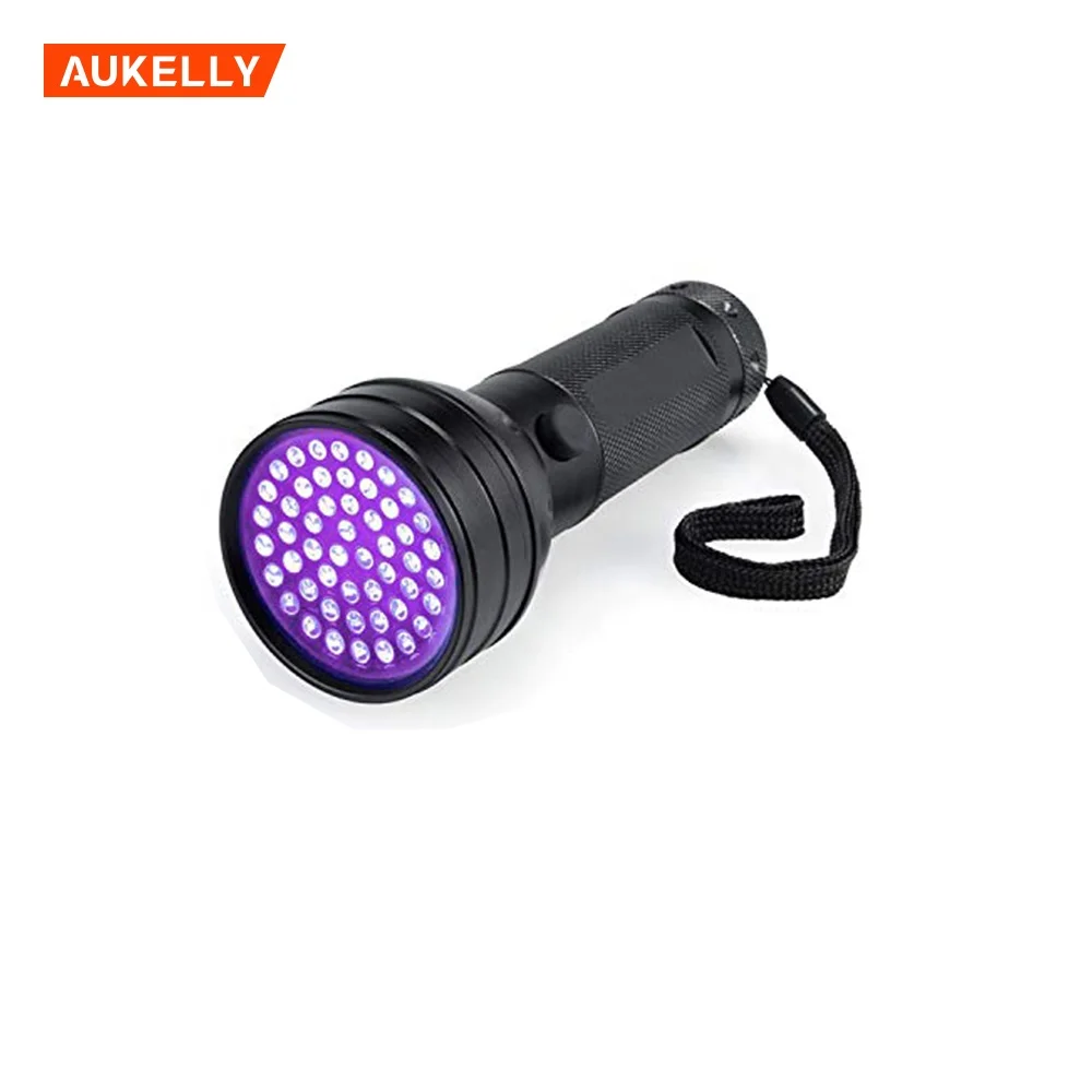Hunting scorpion 395nm UV Torh Bed Bug Detecting Ultraviolet LED Flashlight 51 led ultraviolet blacklight With Feature Currency