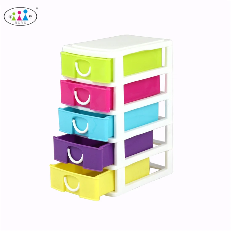 Hot sale 5 layers plastic storage drawer/storage box/plastic cabinet