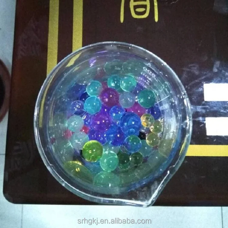 
ShuiRun chemical water beads multi color jumbo pearl 