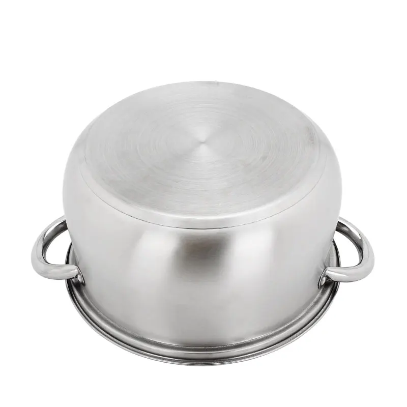 
Stainless Steel Cooking Pots Casserole Hotpot Metal Pot 