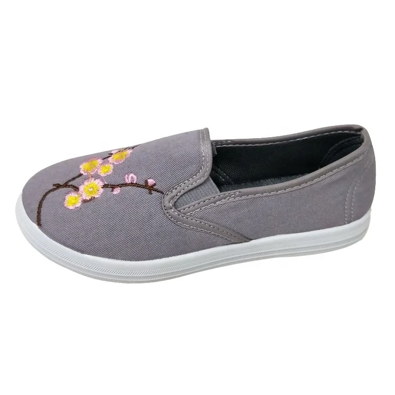 
wholesale custom women casual shoes canvas shoes 