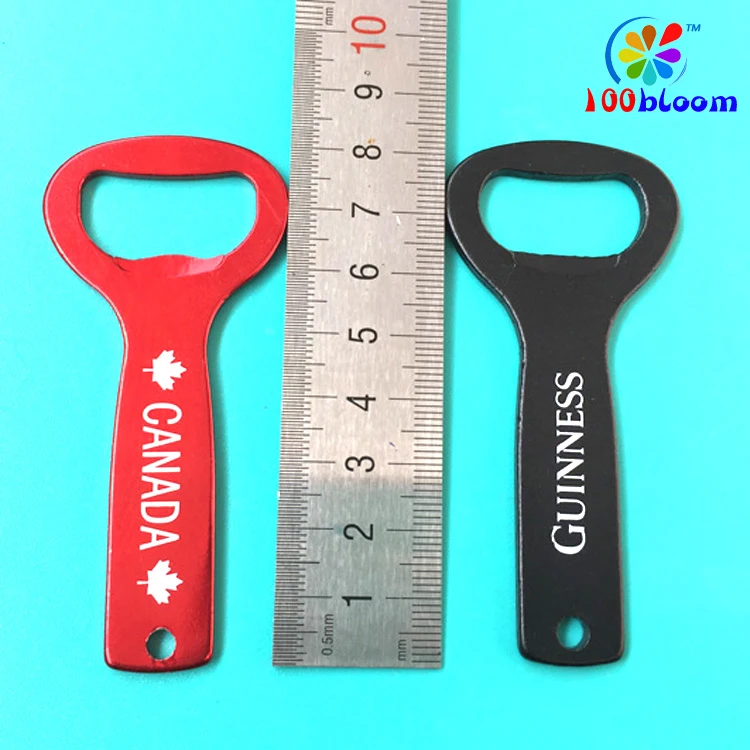 
Factory wholesale the new style aluminum promotional beer bottle opener 