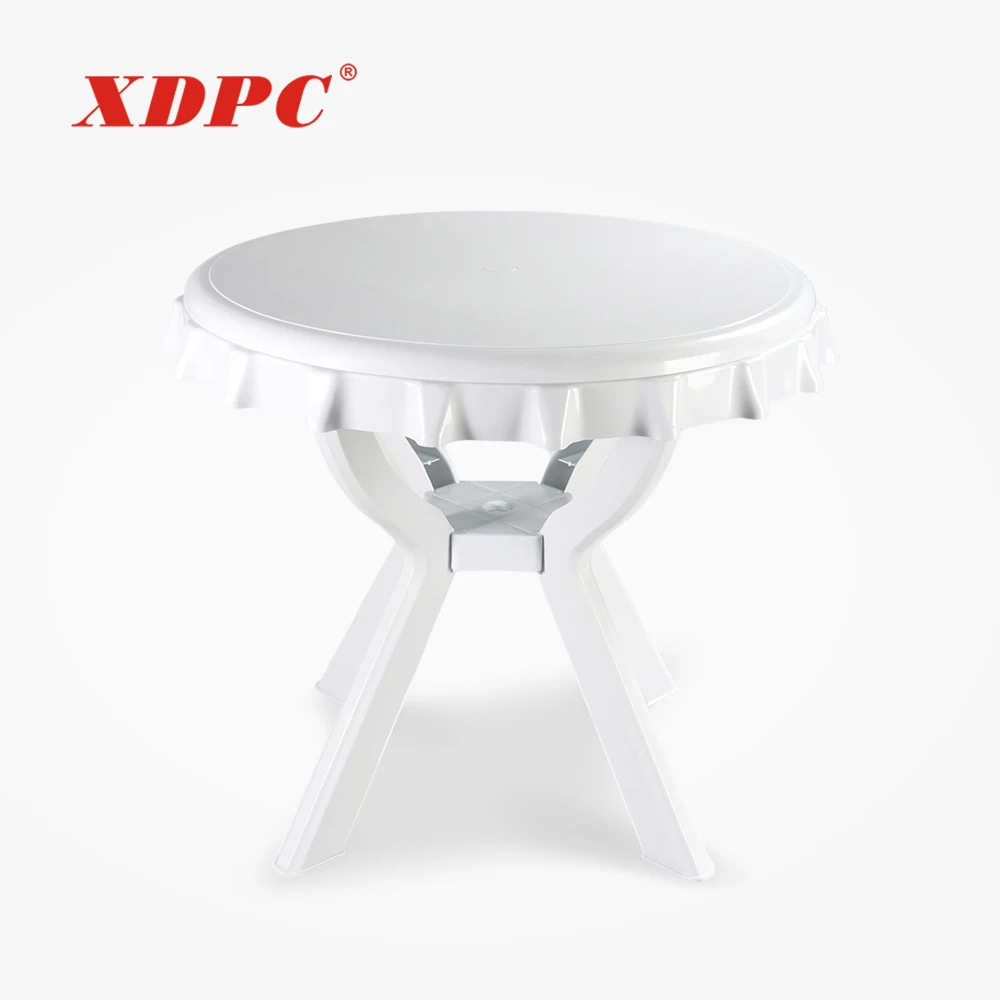 Hot sale plastic tea tables and chairs used for restaurants