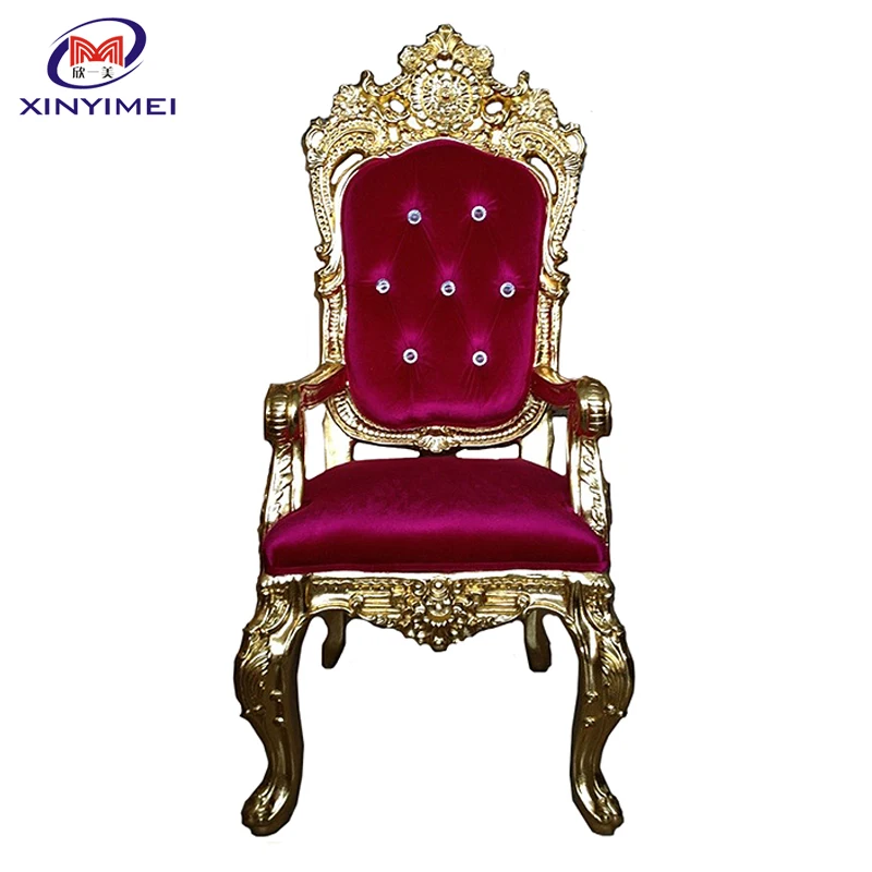 European quality antique king chair, king chair, lion king chair XYM-H96