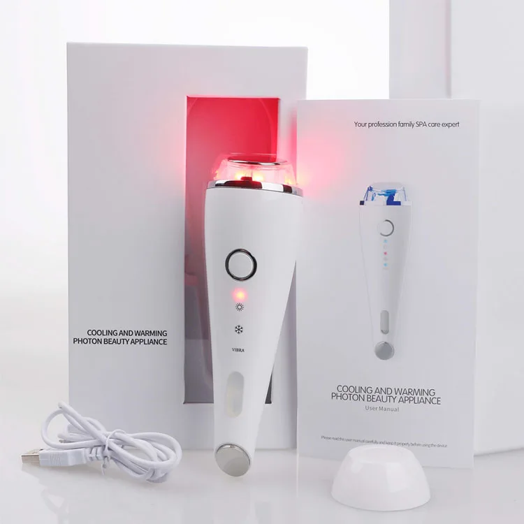 Wholesale skin face beauty products for women Hot and Cool photon therapy device