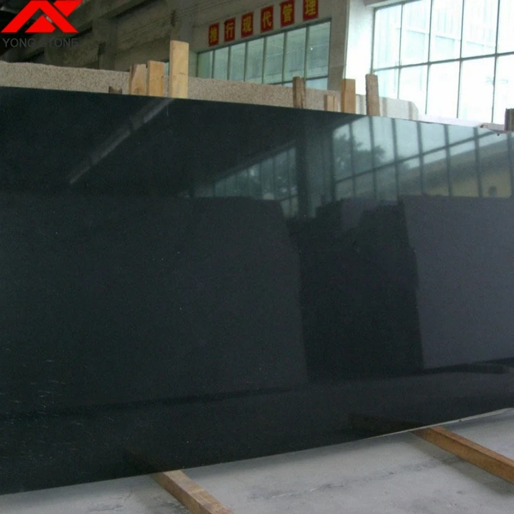 Hot Sale High Quality China Absolute Shanxi 20mm Thick Black Granite Block Slab
