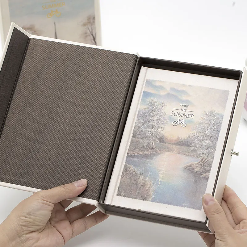 Custom Made Cute Notebook girls lock Diary With Lock And Key