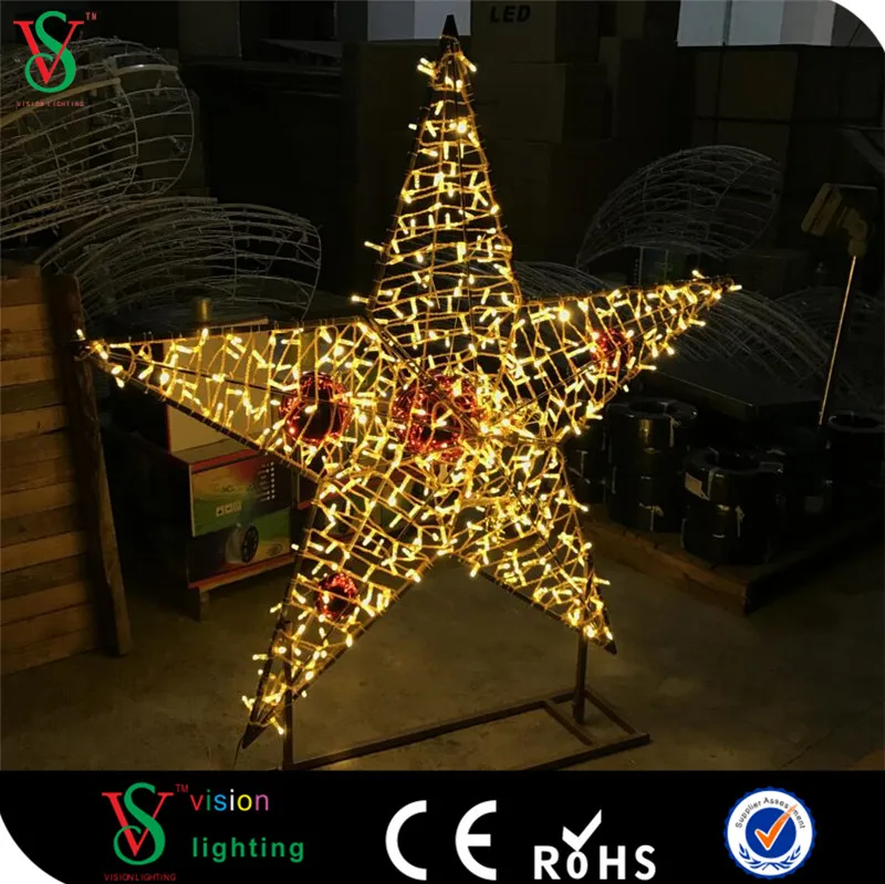 Новый Уличный коммерческий белый уличный Рождественский декоративный светодиодный светильник в форме