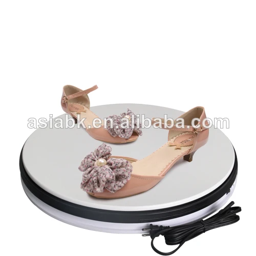 360 градусов вращающийся дисплей проигрывателя стенд для леди летом сандалии