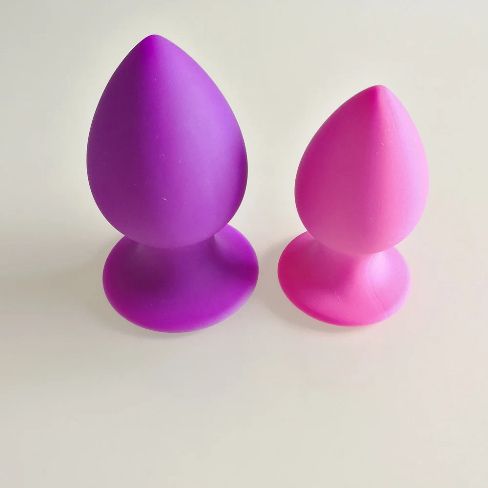 Direct factory huge silicone butt plug hot anal vibrator toys custom butt plug