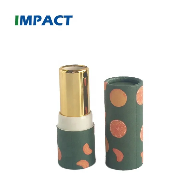 1 oz 30 g Custom Kraft Paper Tube Cardboard Lip Balm Tubes