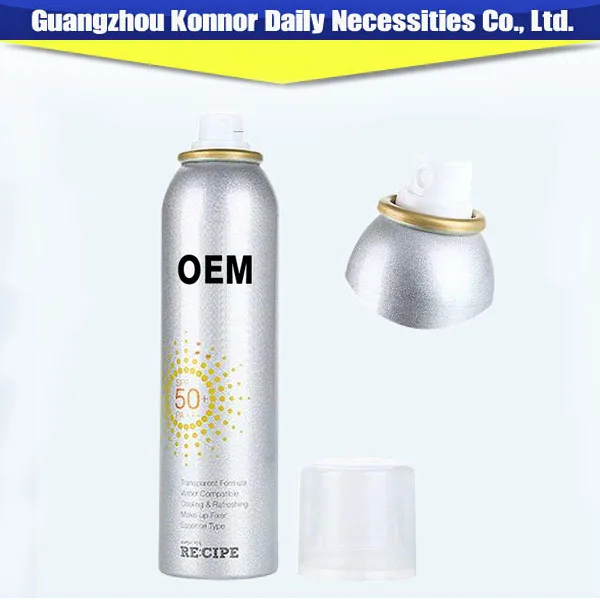 Natural No Harm Face Whitening Sunscreen Cream and Stick SPF50 with Aloe Mineral Ingredients 150ml 300ml Mist Spray Sun Block