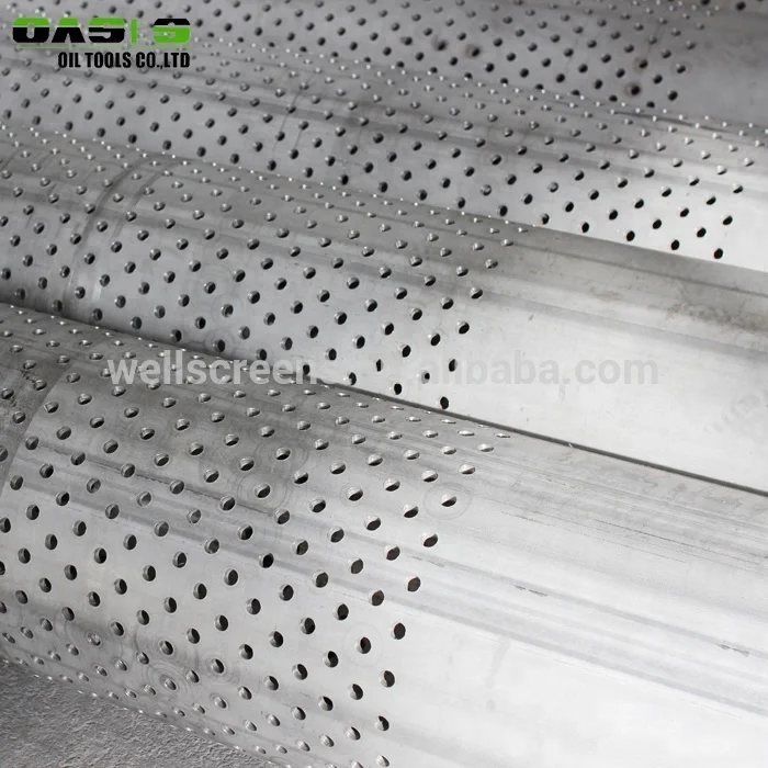 API 316L Stainless Steel Perforated Filter Pipe Manufacturer