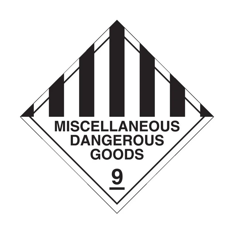 Hot sale high quality dangerous goods label sticker