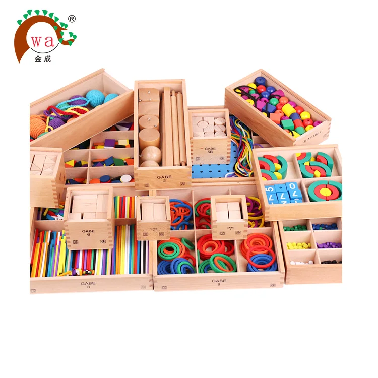 
Montessori Educational Wooden toys sets 