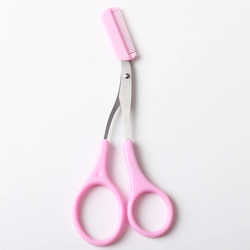 New style Eyebrow Scissors with comb beauty scissors