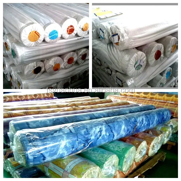 Factory price pvc plastic flooring rolls-linoleum flooring hot selling in Philippines