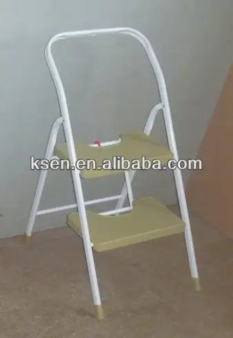 Household Aluminium Folding Ladder 7092AL-C with Ladder Stools Structure
