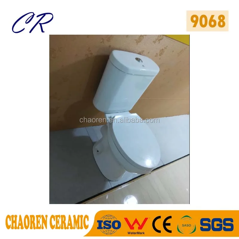 two-pieces wc Middle East bathroom chinese supplier toilet bowl integrated twyford toilet WC die Toilette