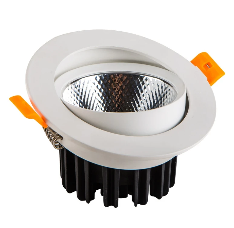 Chinese manufacturer AC85-265V LED Down light Recessed ceiling light White Spot Led For Hotel Kitchen Bathroom cob Down Lights