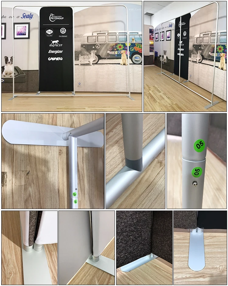 Hot sale aluminum high quality step and repeat backdrop