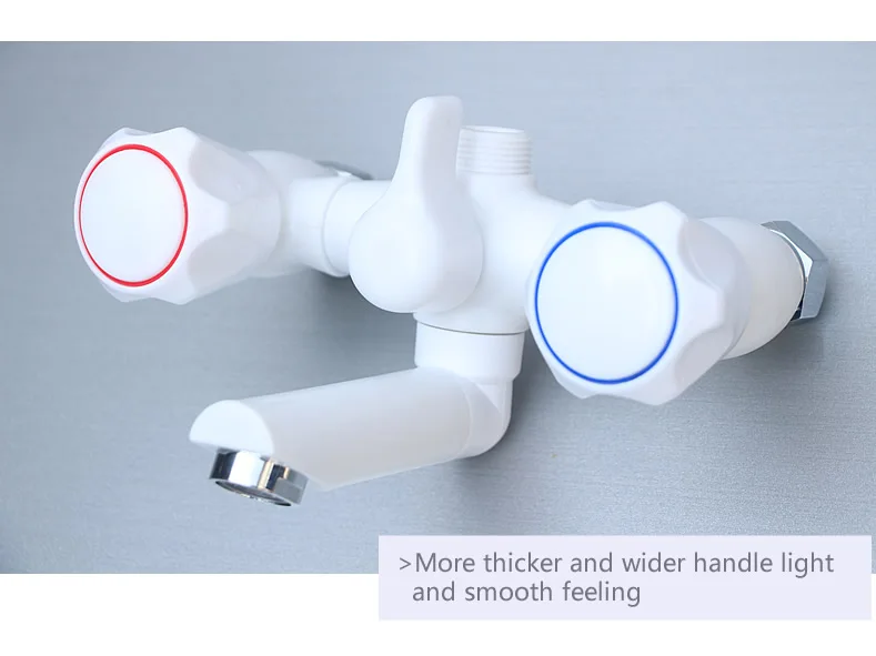 
7 way PPR material bathroom plastic faucet 