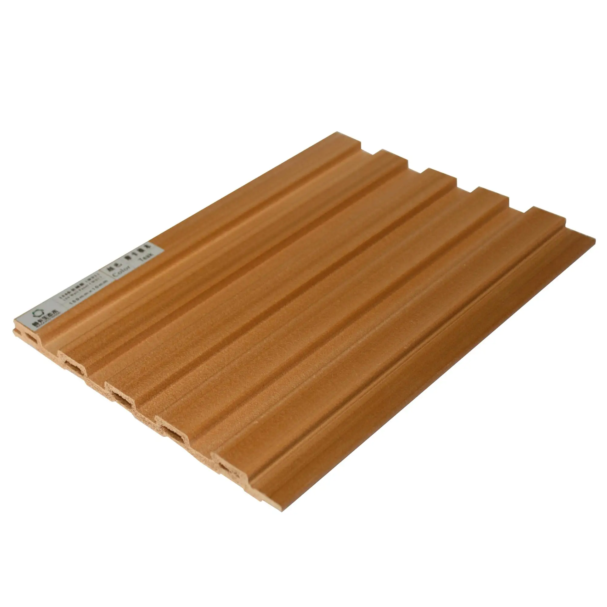 Foshan Rucca Factory Price Wpc/wood Plastic Composite Decorative Interior(hotel/restaurant/hospital/home) 159*10mm Wall Paneling