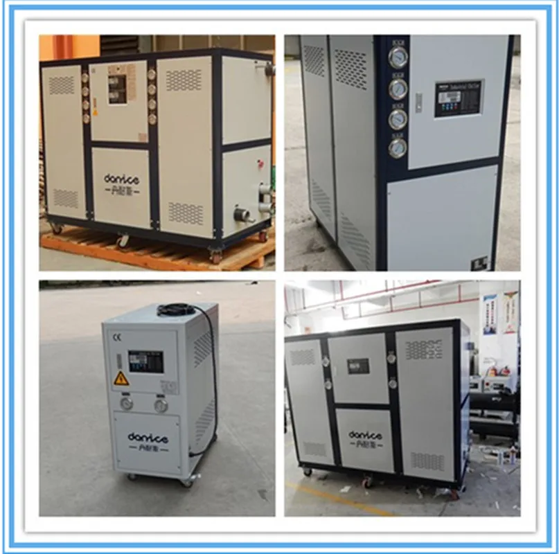 
CE Approved 2P Stainless Steel Industrial Chiller Air Cooling System Chiller For Food & Beverage Machine 