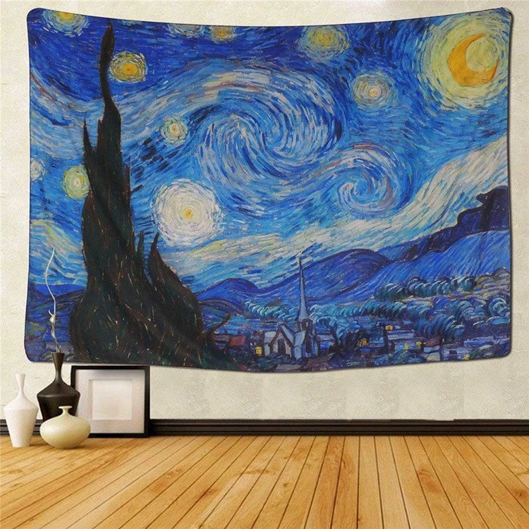 Modern Living Room Space Decor Hippie Galaxy Tapestry Starry Night Tapestry Indian Mandala Tapestry