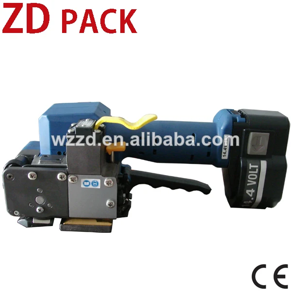 p323 battery powered polyester band tying machine