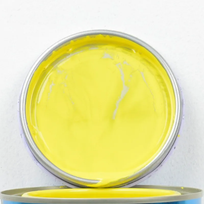 direct sale car paint yellow mud color coating acrylic colorful liquid state lacquer automotive top coat paint