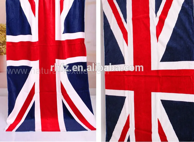 Best Seller!Custom Flag bath towel, Reactive printing 100% cotton mens bath towel with wholesale price