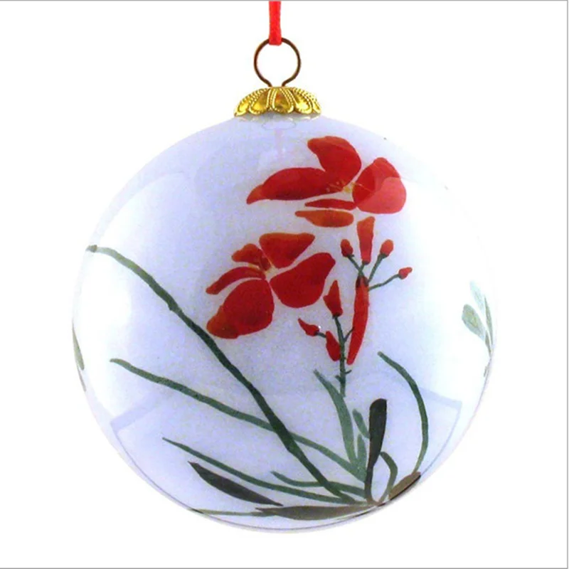100% wholesale clear glass christmas ball ornaments and decorations