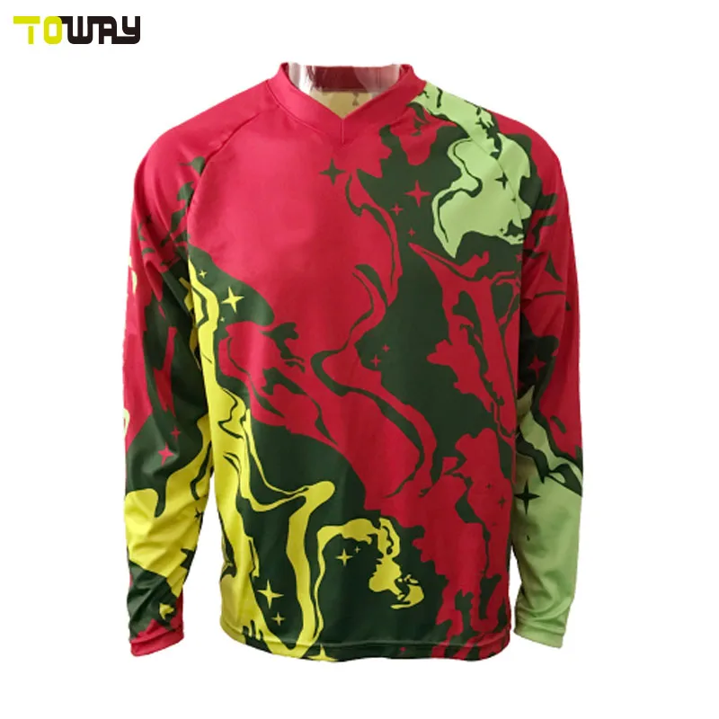 unisex custom sublimated 6xl motocross jersey