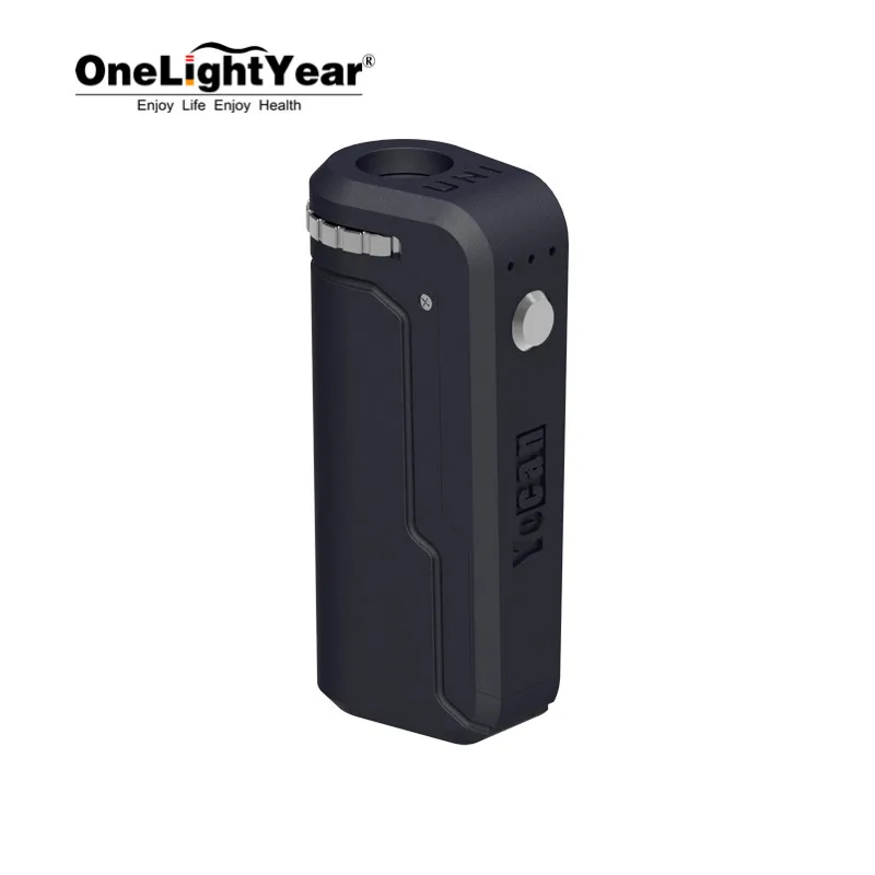 
Vape battery 510 thread box mod vaporizer Yocan UNI /yocan stix/yocan kodo battery kit from one light year company 