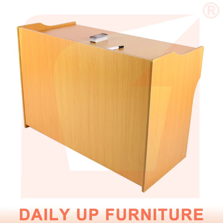 Wooden Teacher Platform Table With Large Drawer Classroom Teacher Desk Speech Table Lectern Dais For Primary School College