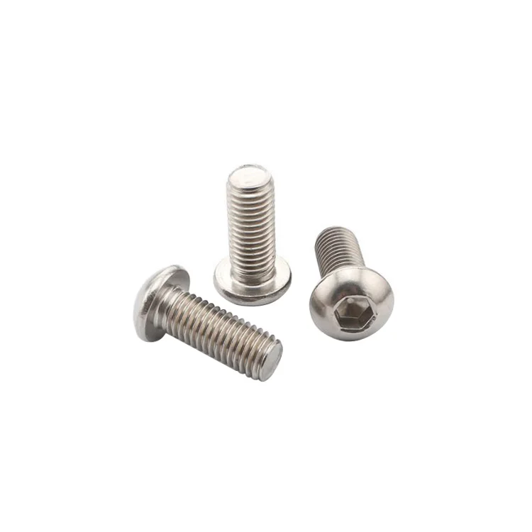 ISO7380 Hexagon socket brass button head screw