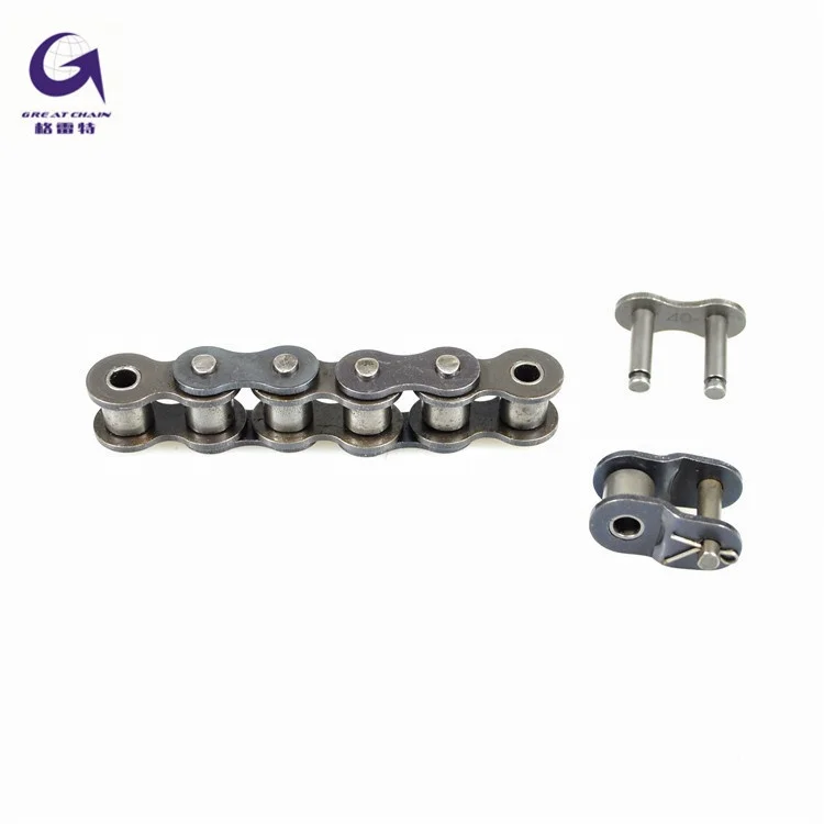 High Precision Industrial Chain 40 50 60 Simplex Duplex Triplex Industry Roller Chain/ Transmission Roller Chain For Auto Parts