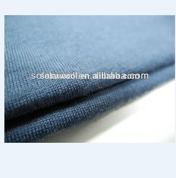 100% Merino wool 260g interlock fabric
