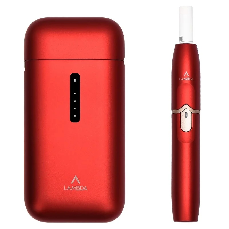 
2020 New Heat No Burn Device LAMBDA A1 Heat Tobacco Not Burn Sticks Heating Dry Herb Electronic Cigarette Original Manufacturer 