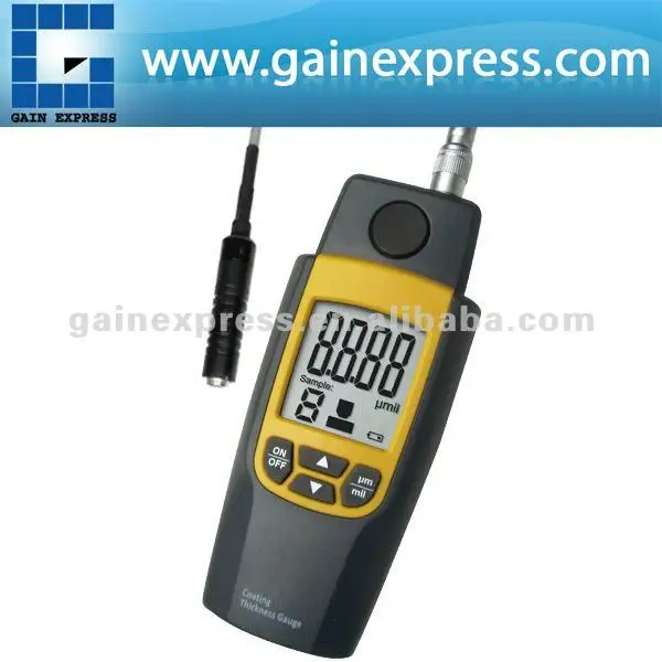 8042 ультразвуковой цифровой толщина покрытия метр калибровочных тестер 0~1200
