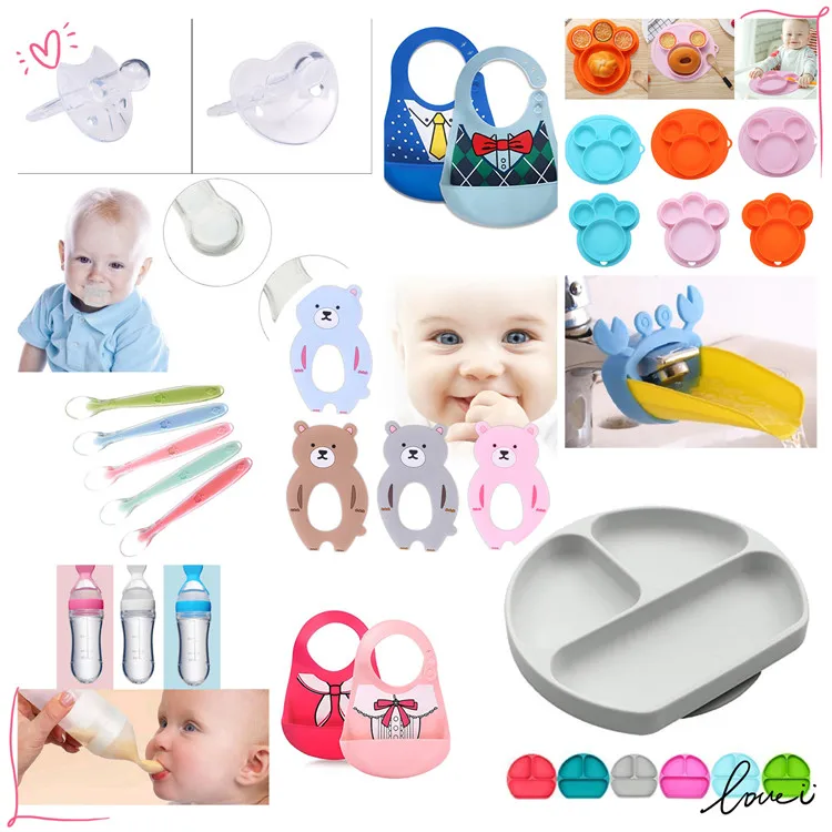 Silicone baby products