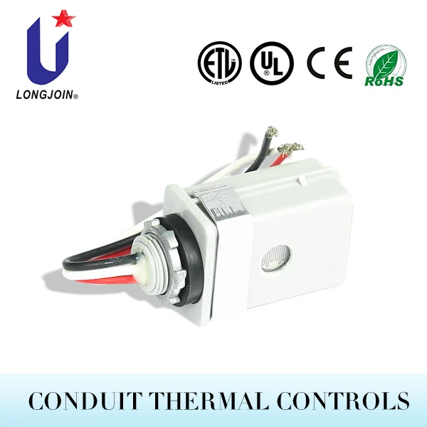 Raintight Thermal Switch 240V Photocell Wiring Photoelectric Sensor