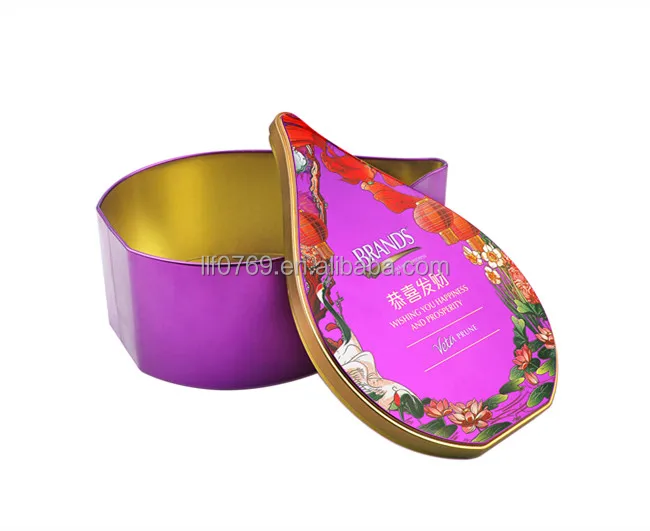 Металлическая подарочная коробка для шоколада, упаковка для свадебного торта, коробки для конфет, металлические пустые банки для печенья